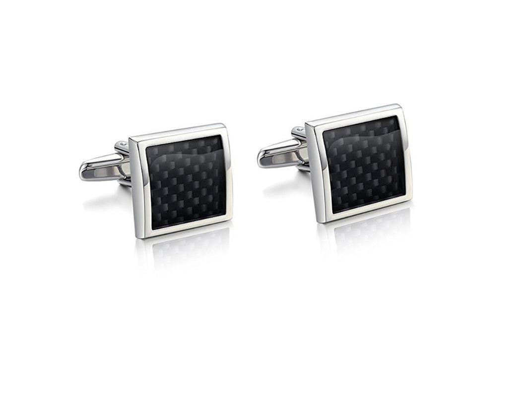 High quality French shirt cufflinks Carbon fiber cuffs Dresses Umbrella cufflinks