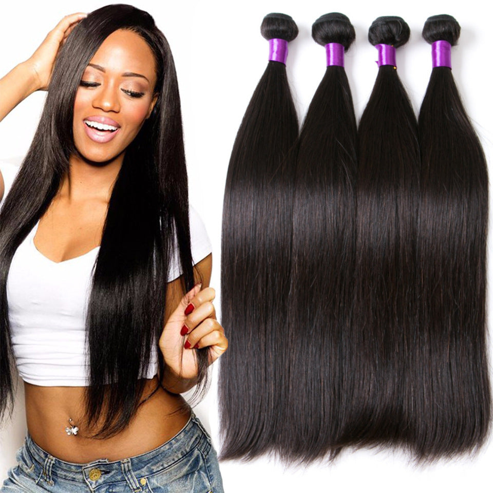 Human hair straight hair Brazilin human straight hair Brazil hot sale natural color