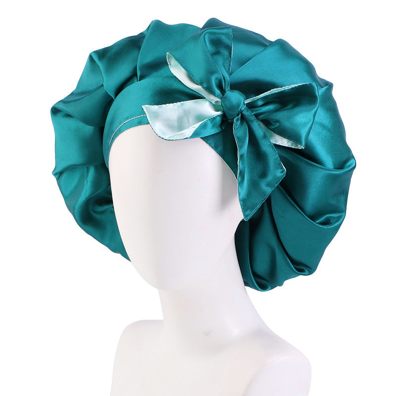 Trendy Double Satin Women's Hair Care Hat