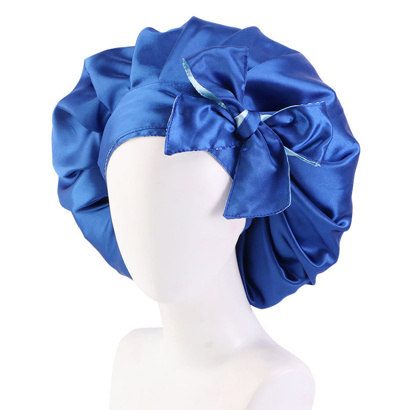 Trendy Double Satin Women's Hair Care Hat