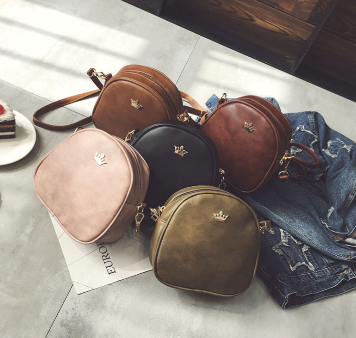 Lady Crossbody Mini Crown  Bags